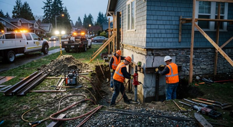 Foundation Repair in Napa County, CA