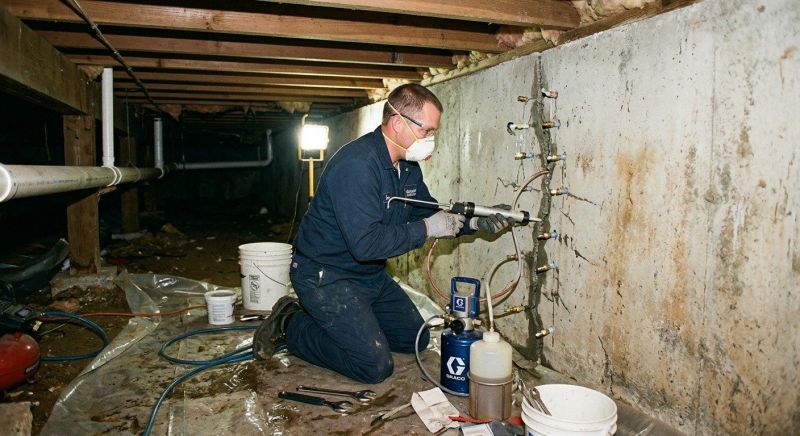 Basement Foundation Repair in Saint Helena, CA