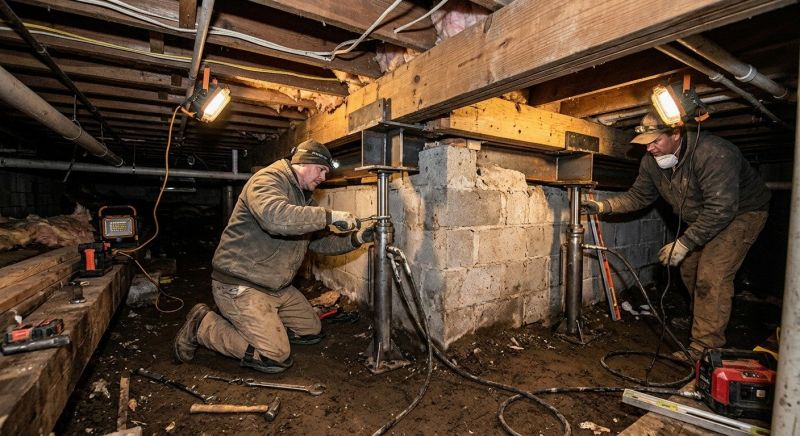 Basement Foundation Repair in Suisun City, CA