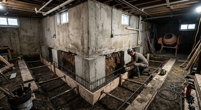 Basement Underpinning in Napa County, CA