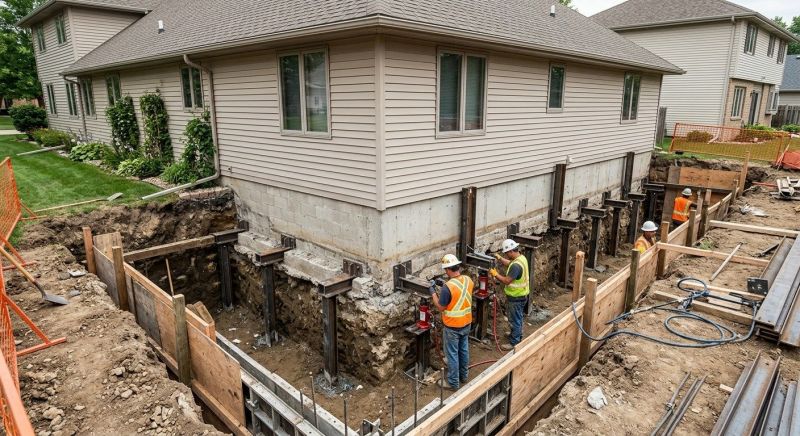 Basement Underpinning in Napa County, CA