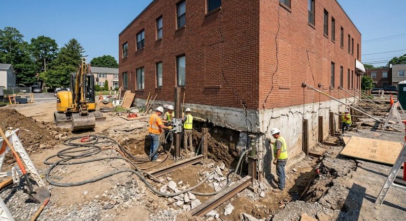 Building Foundation Repair in Saint Helena, CA