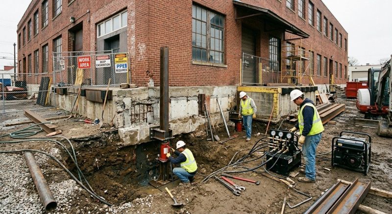 Building Foundation Repair in Vallejo, CA