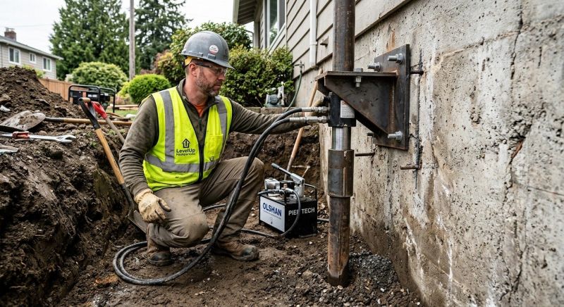 Concrete Foundation Leveling in Angwin, CA