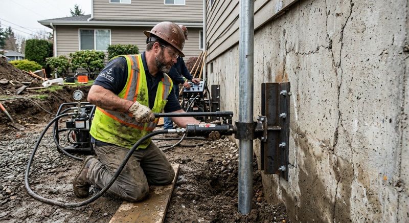 Concrete Foundation Leveling in Vacaville, CA