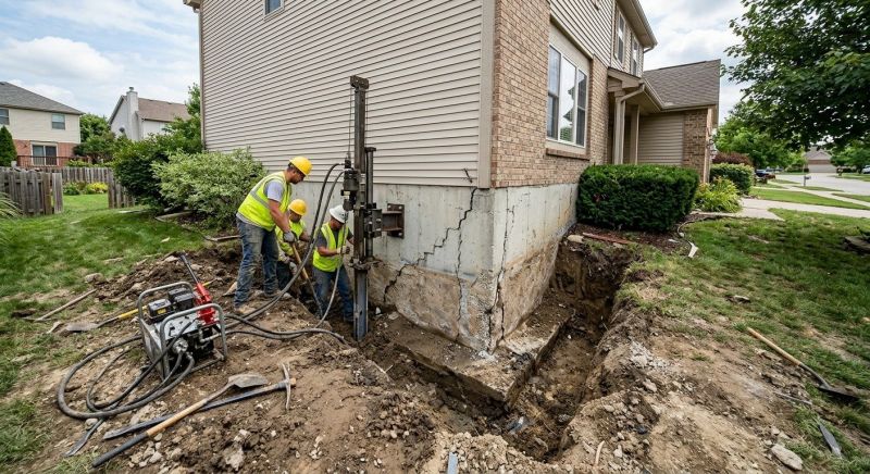 Concrete Foundation Repair in Napa County, CA