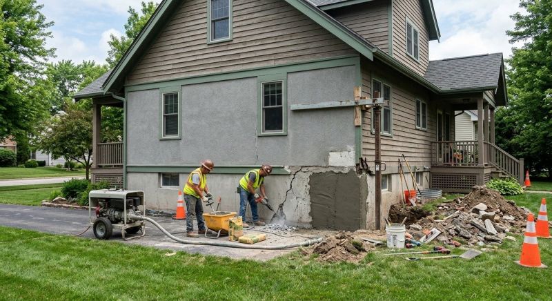 Concrete Foundation Repair in Vacaville, CA