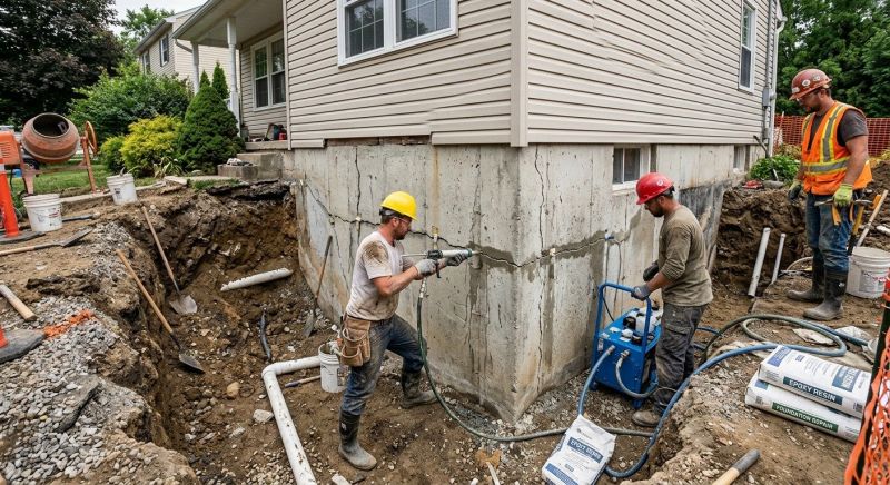 Cracked Foundation Repair in Angwin, CA