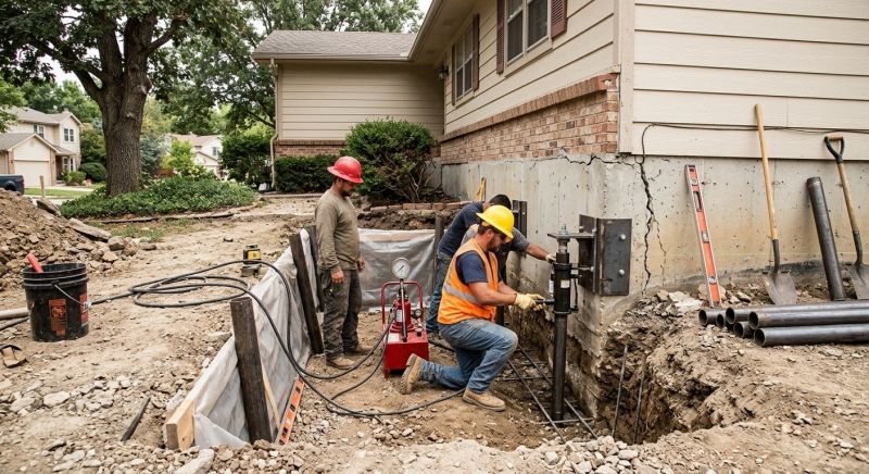 Cracked Foundation Repair in Vallejo, CA