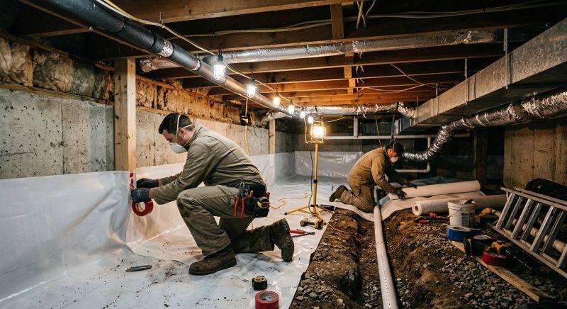 Crawl Space Leveling in Napa County, CA