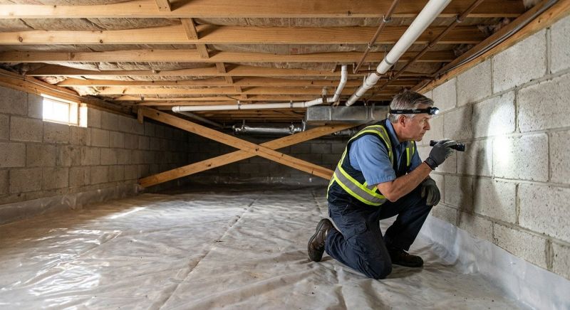 Crawl Space Leveling in Napa County, CA