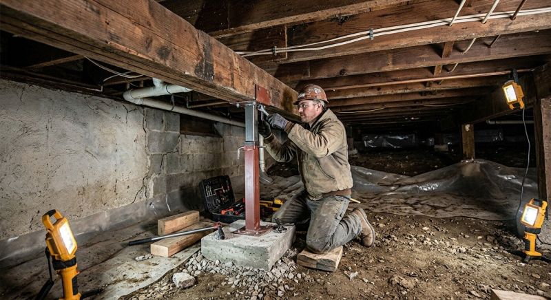 Crawlspace Foundation Repair in Benicia, CA