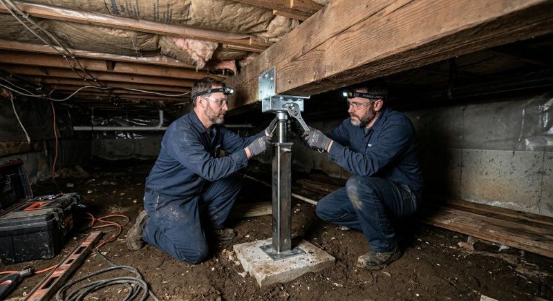 Crawlspace Foundation Repair in Napa, CA