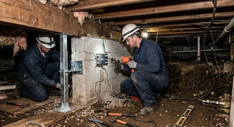 Crawlspace Foundation Repair in Travis Afb, CA