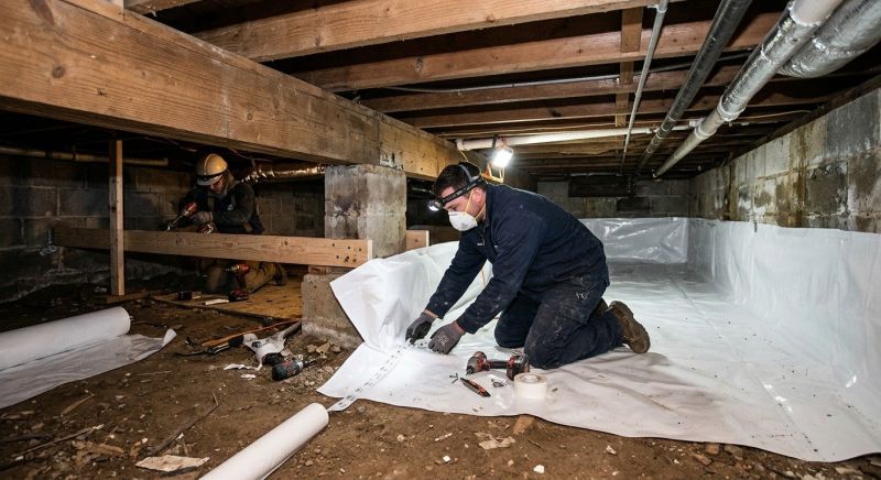 Crawlspace Repair in Napa County, CA