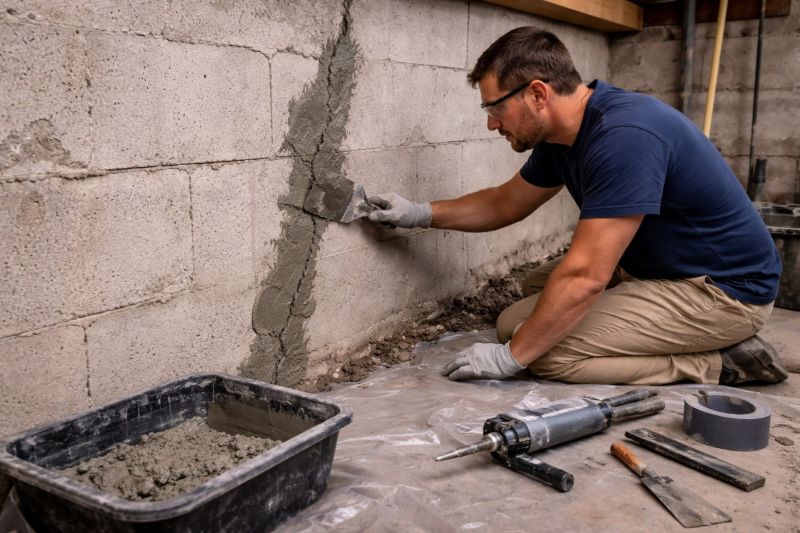 Foundation Crack Repair in Benicia, CA