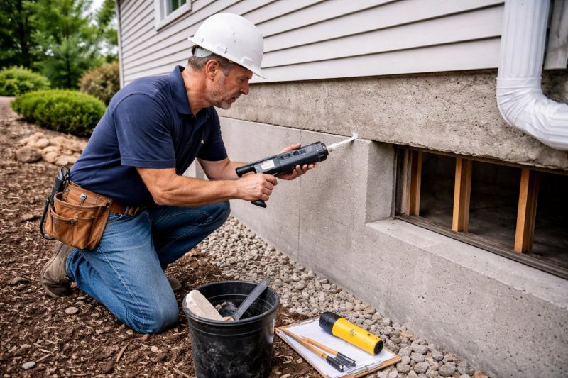 Foundation Crack Sealing in Napa County, CA