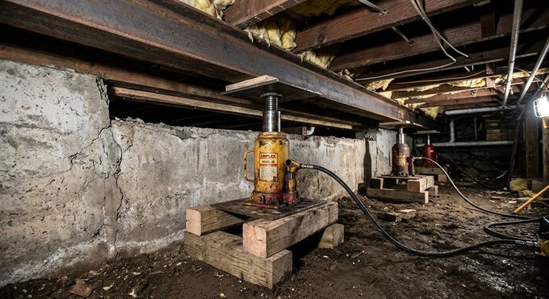 Foundation Jacking in Fairfield, CA