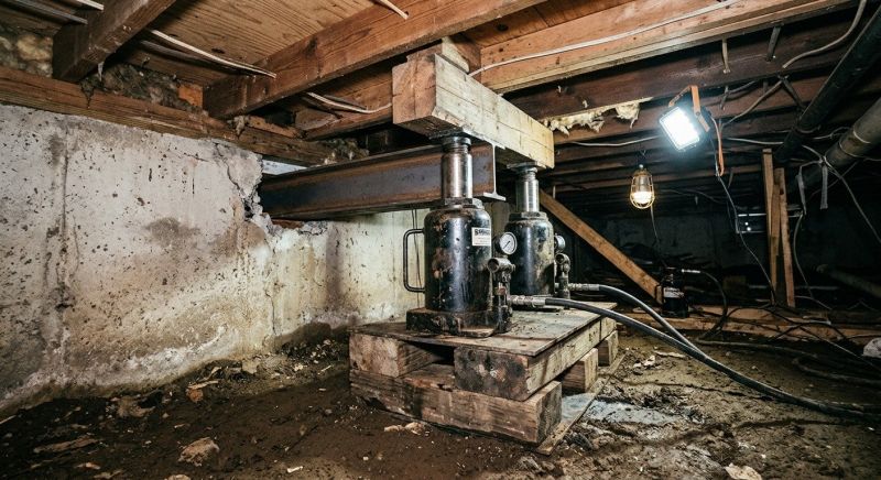 Foundation Jacking in Fairfield, CA
