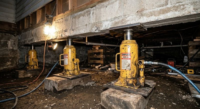 Foundation Jacking in Novato, CA