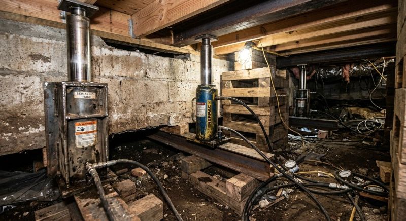 Foundation Jacking in Novato, CA