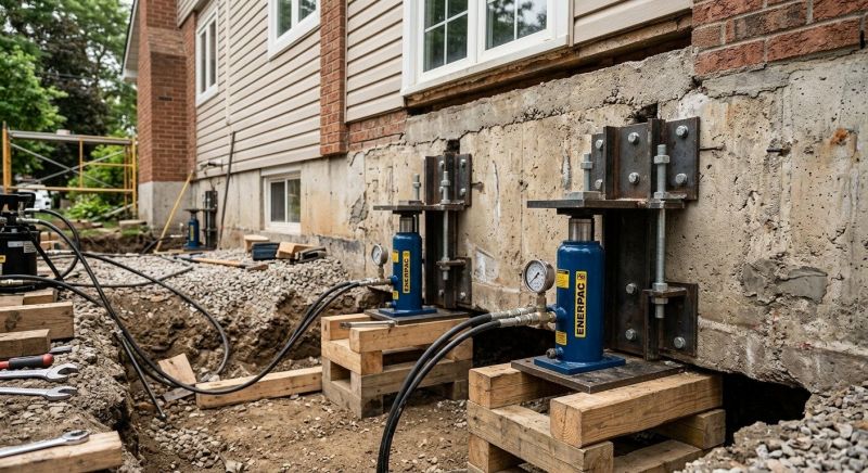 Foundation Jacking in Petaluma, CA