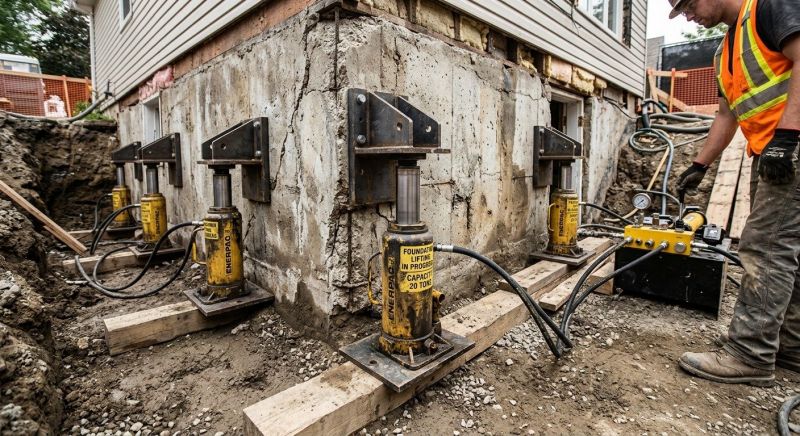 Foundation Jacking in Rohnert Park, CA
