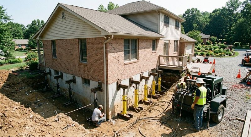 Foundation Jacking in Saint Helena, CA