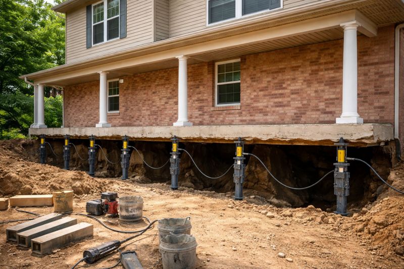 Foundation Jacking in Sonoma, CA