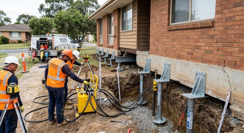 Foundation Jacking in Vacaville, CA