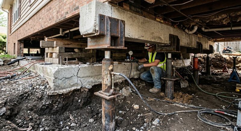 Foundation Lifting in Napa County, CA