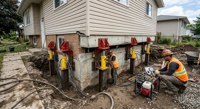 Foundation Lifting in Rohnert Park, CA