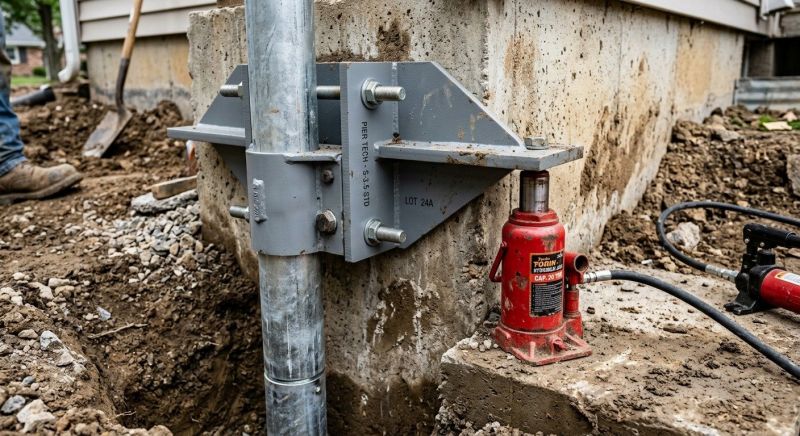 Foundation Pier Leveling in Napa County, CA