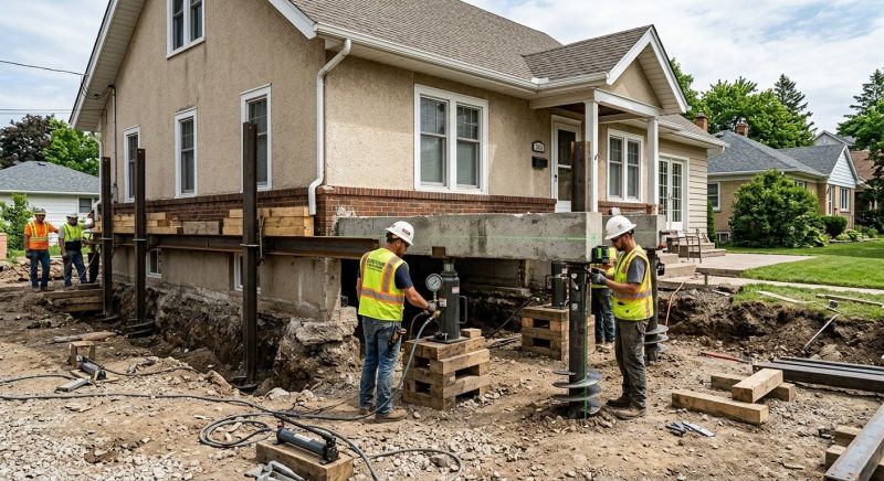 Foundation Releveling in Napa County, CA