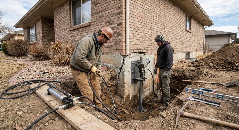 Foundation Stabilizing in Vacaville, CA