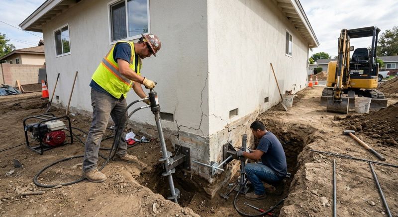 Foundation Stabilizing in Vallejo, CA