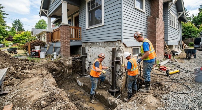 Foundation Structural Repair in Rohnert Park, CA