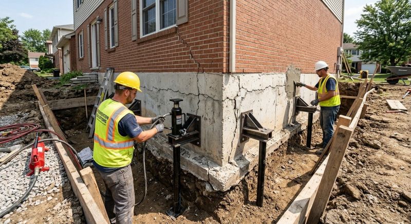 Foundation Structural Repair in Travis Afb, CA