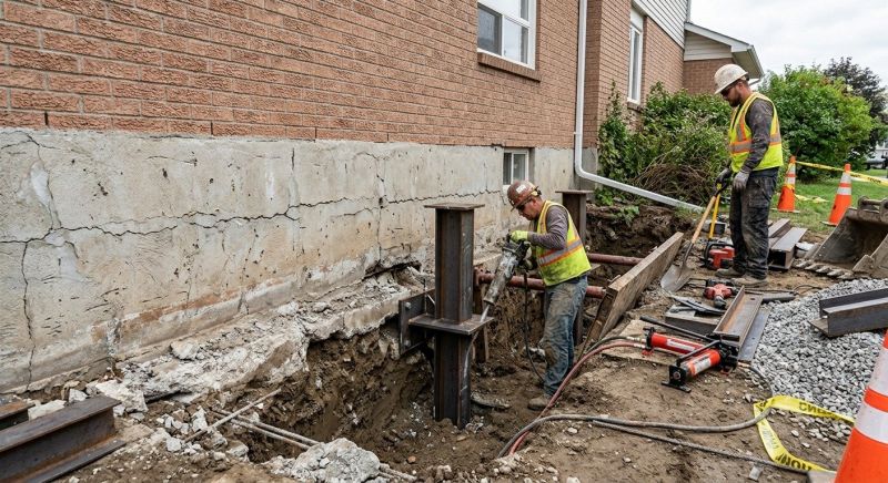 Foundation Structural Repair in Vallejo, CA
