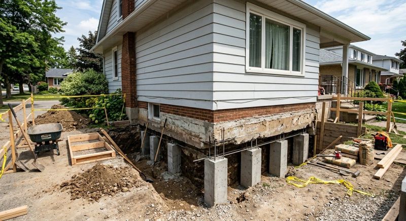Foundation Underpinning in Napa County, CA