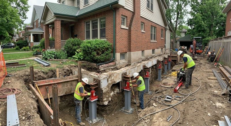 Foundation Underpinning in Napa County, CA