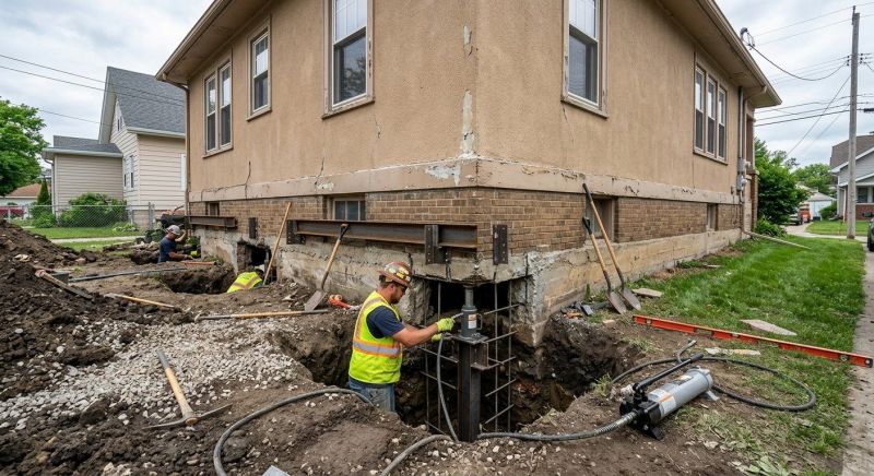 Foundation Underpinning in Napa County, CA