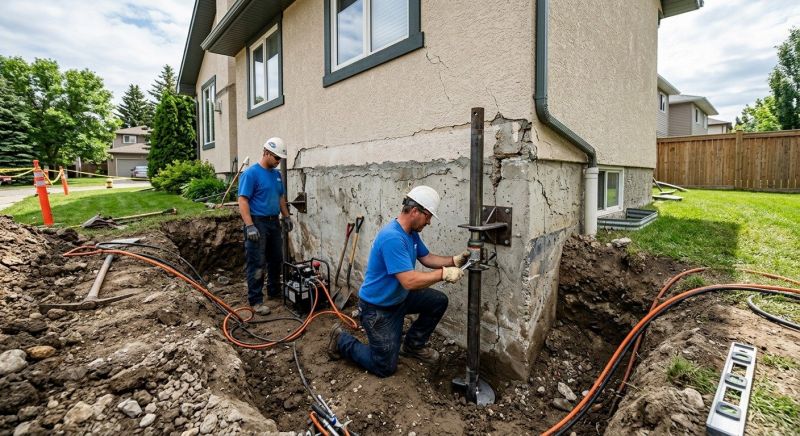Helical Piers Installation in Napa County, CA