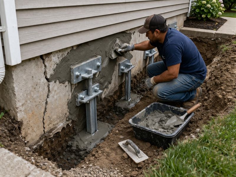 House Foundation Repair in Benicia, CA