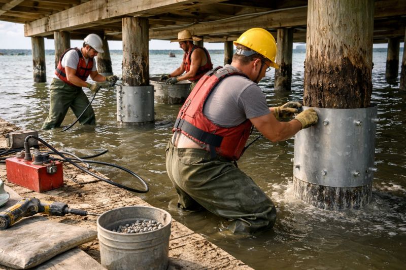 Piling Repair in Rohnert Park, CA