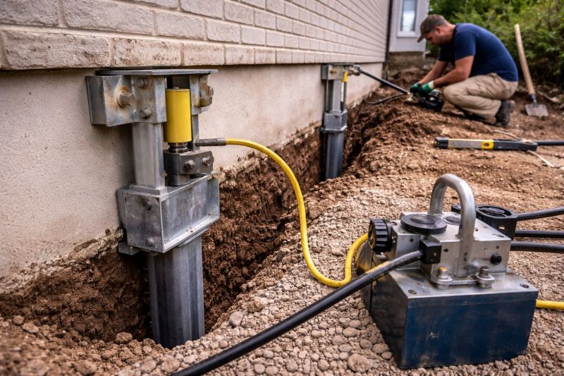 Sinking Foundation Repair in Saint Helena, CA