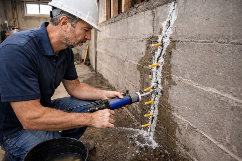 Structural Crack Repair in Napa County, CA