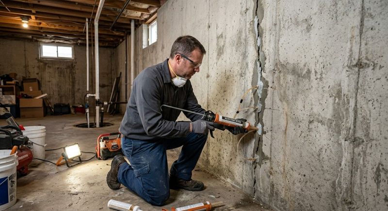 Structural Crack Repair in Napa County, CA