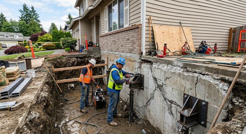Structural Foundation Repair in Sonoma County, CA